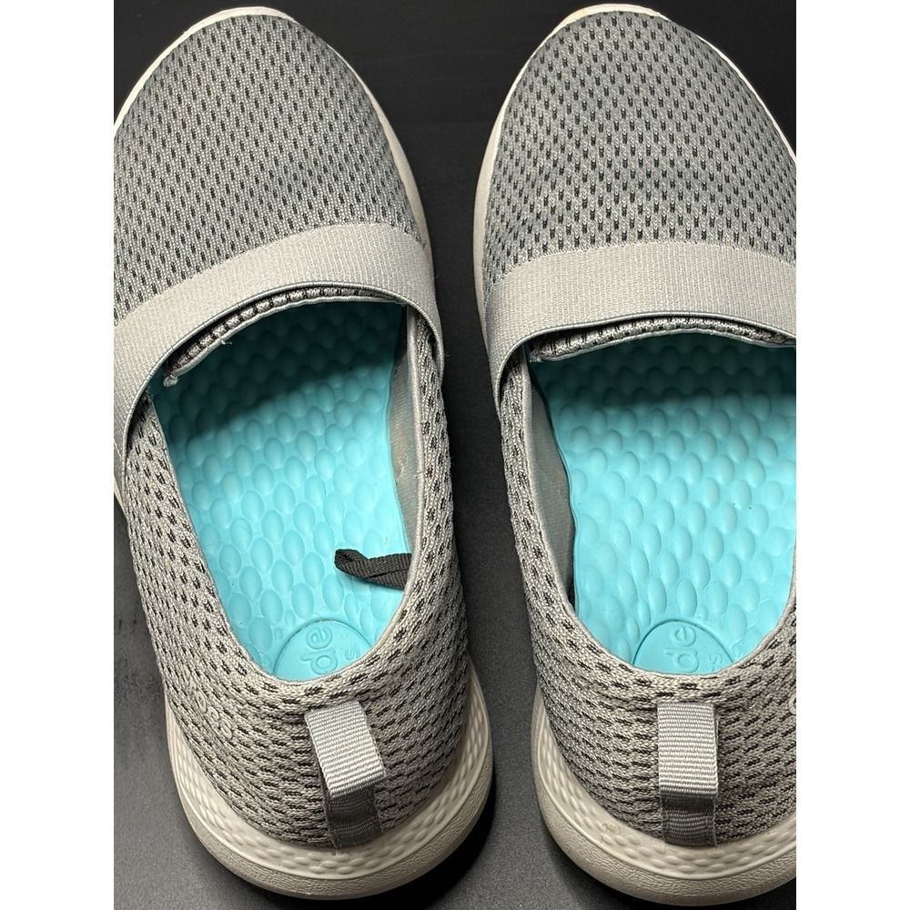 Crocs Literide Womens Size 8 Slip On Sneakers Gray Mesh Shoes 205727 - Picture 10 of 11